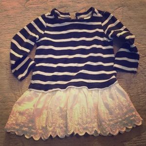 SALE! Striped skirted sweater Osh Kosh 12M